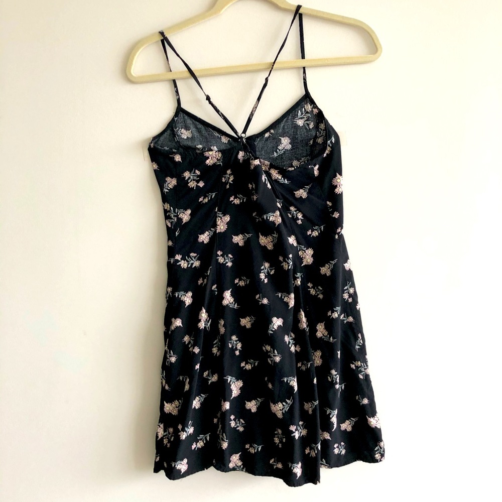 Garage Cross Back Floral Skirt